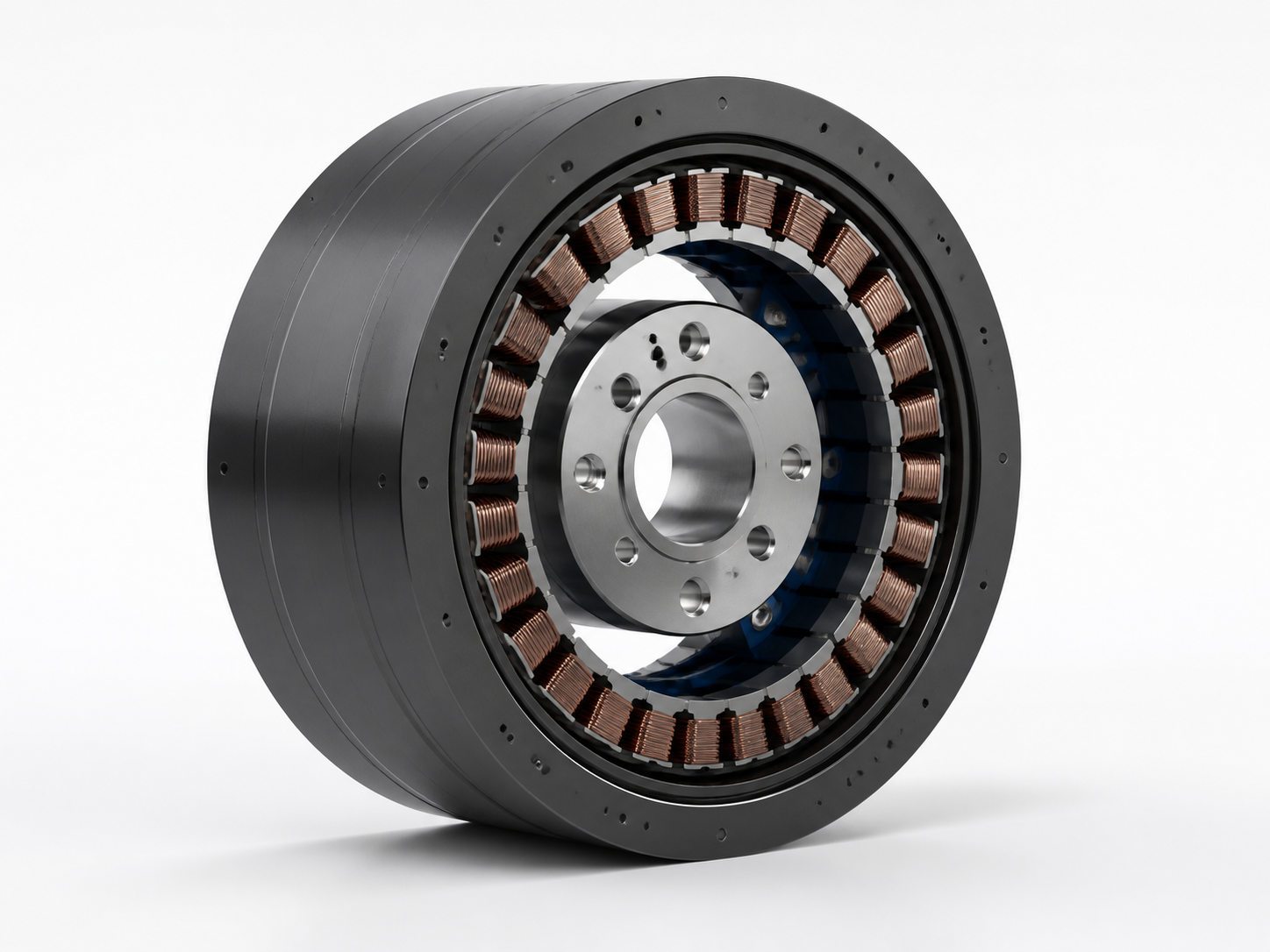 External rotor frameless torque motor